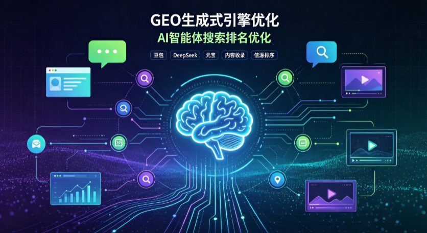 婺城区GEO 浪潮来袭：生成式引擎优化崛起，创作者争抢豆包、DeepSeek、元宝智能体流量入口